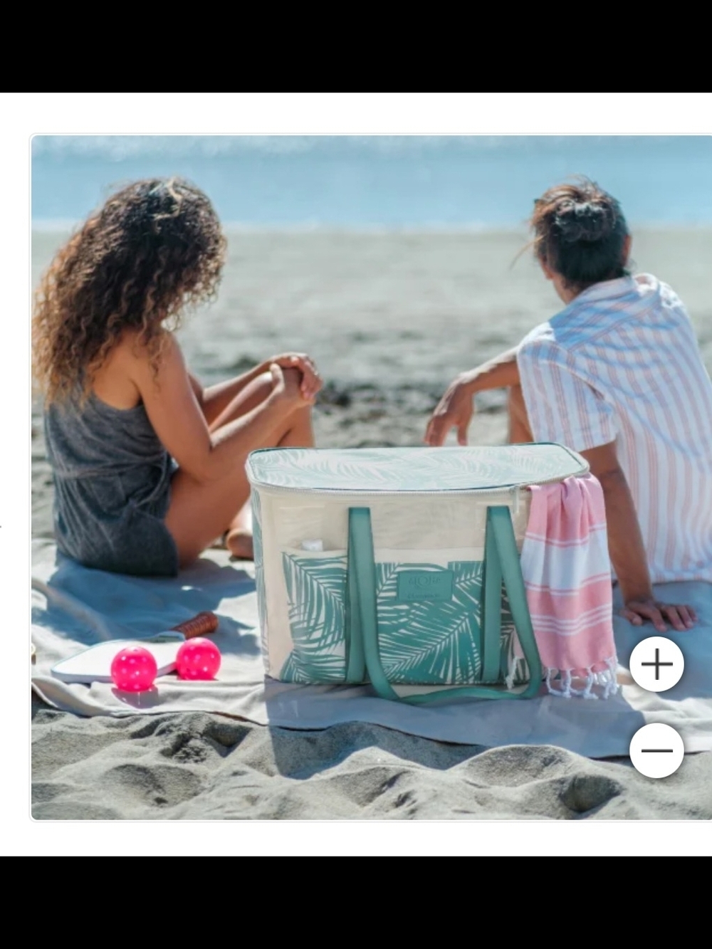 Aloha + CleverMade Collapsible Beach Tote - Picture 4 of 4